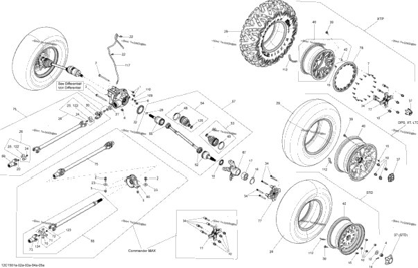 Drive System, Front