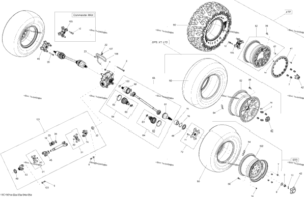 Drive System, Rear