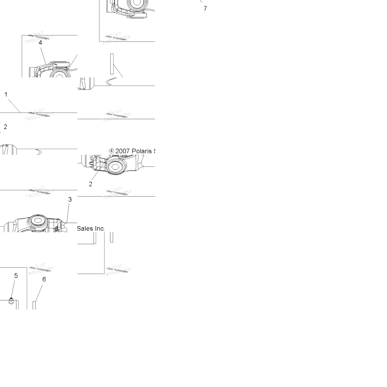 Drive Train, Front Prop Shaft