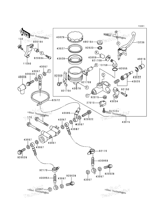 Front Master Cylinder