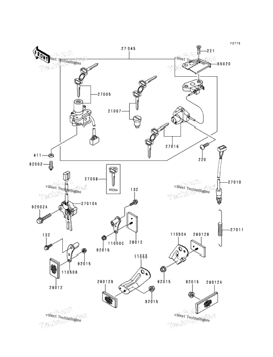 Ignition Switch/Locks/Reflectors