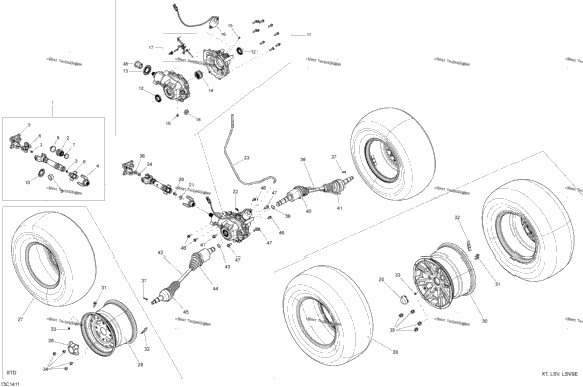 Drive System, Rear