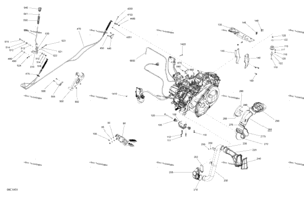 Engine And Engine Support