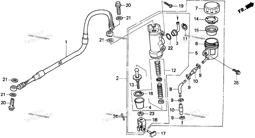Rear Brake Master Cylinder