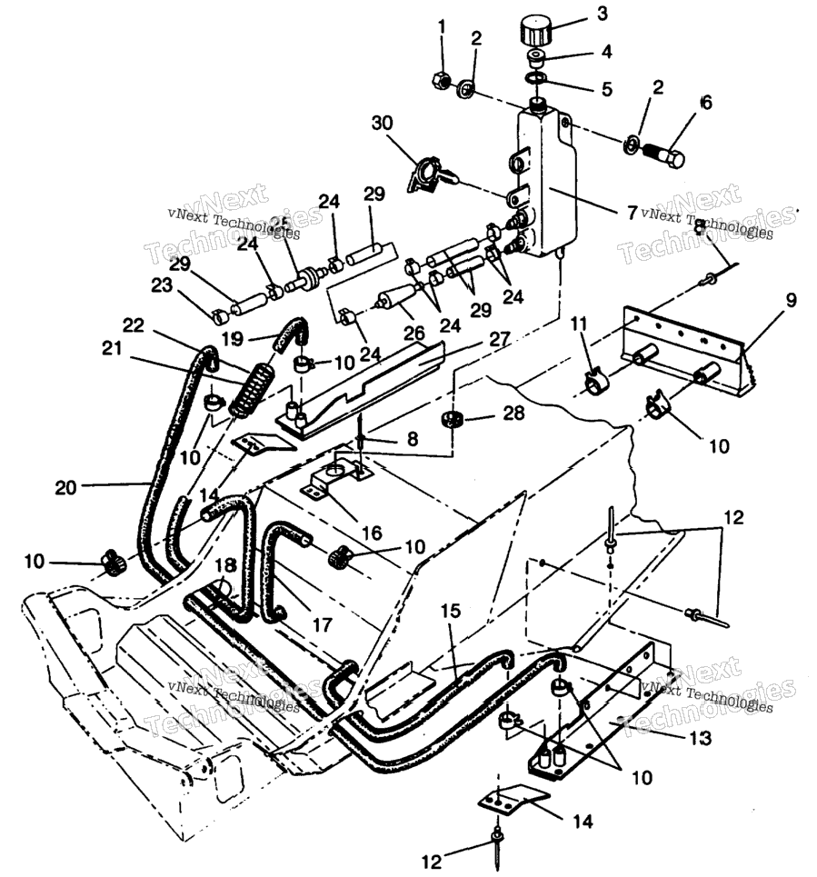 Cooling System 500 Efi 0942774 & Efi Sks