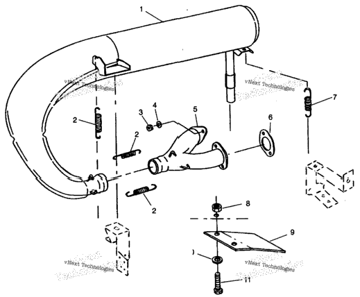 Exhaust System 500 Efi 0942774 & Efi Sks