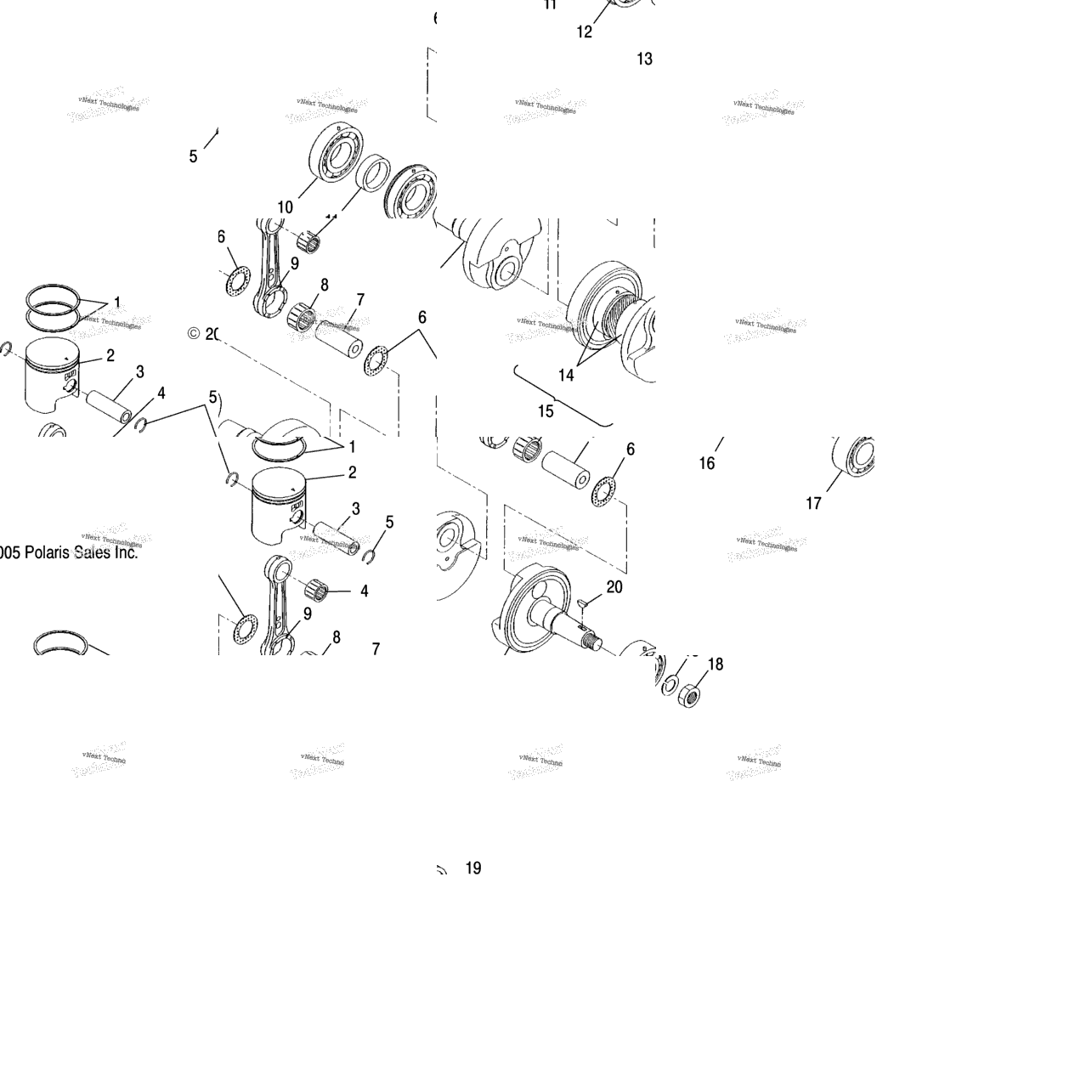 Piston & Crankshaft /Nt5bsa