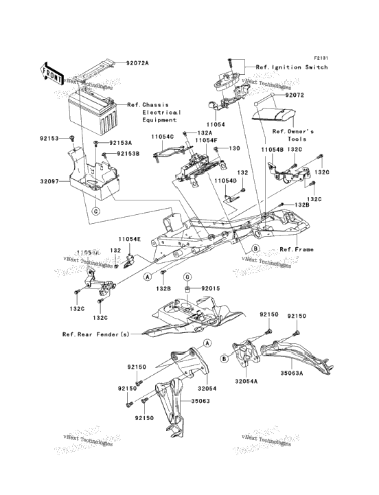 Frame Fittings (Rear)