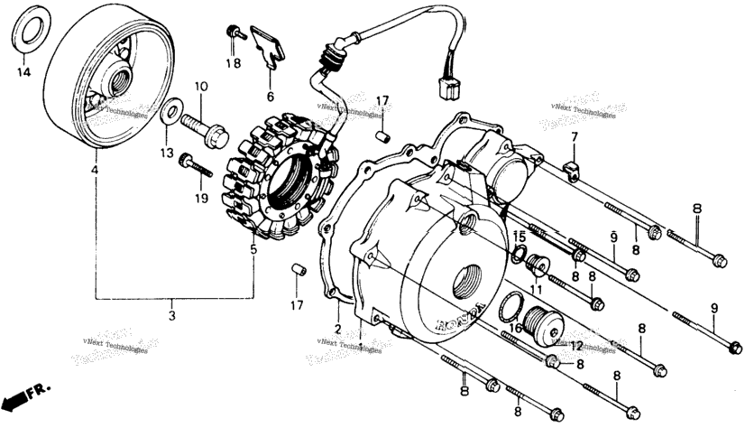 Left Crankcase Cover