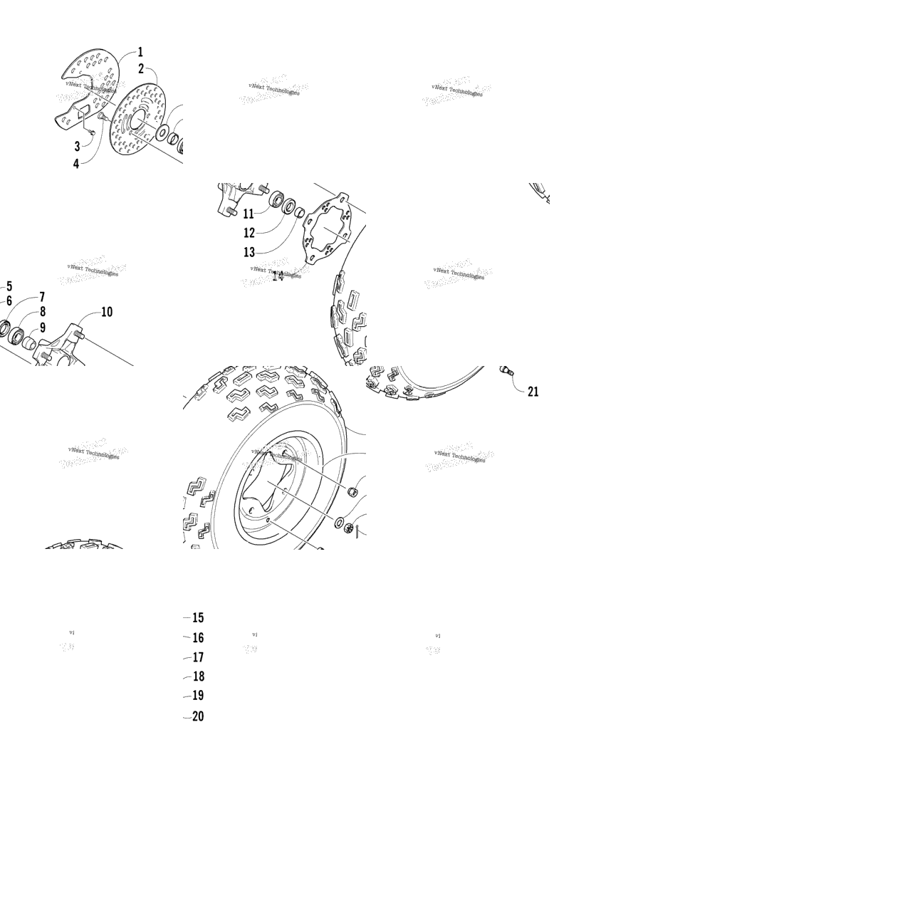 Front Wheel Assembly