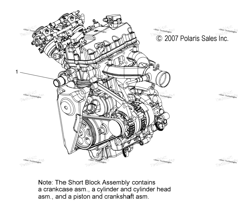 Engine, Short Block