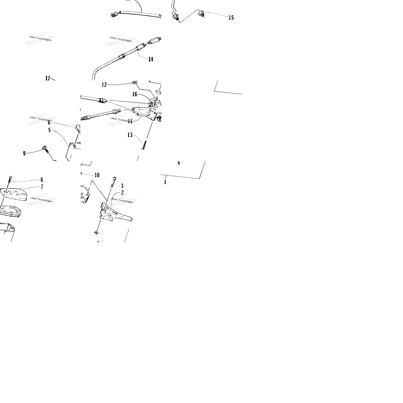 Hydraulic Brake Control Assembly