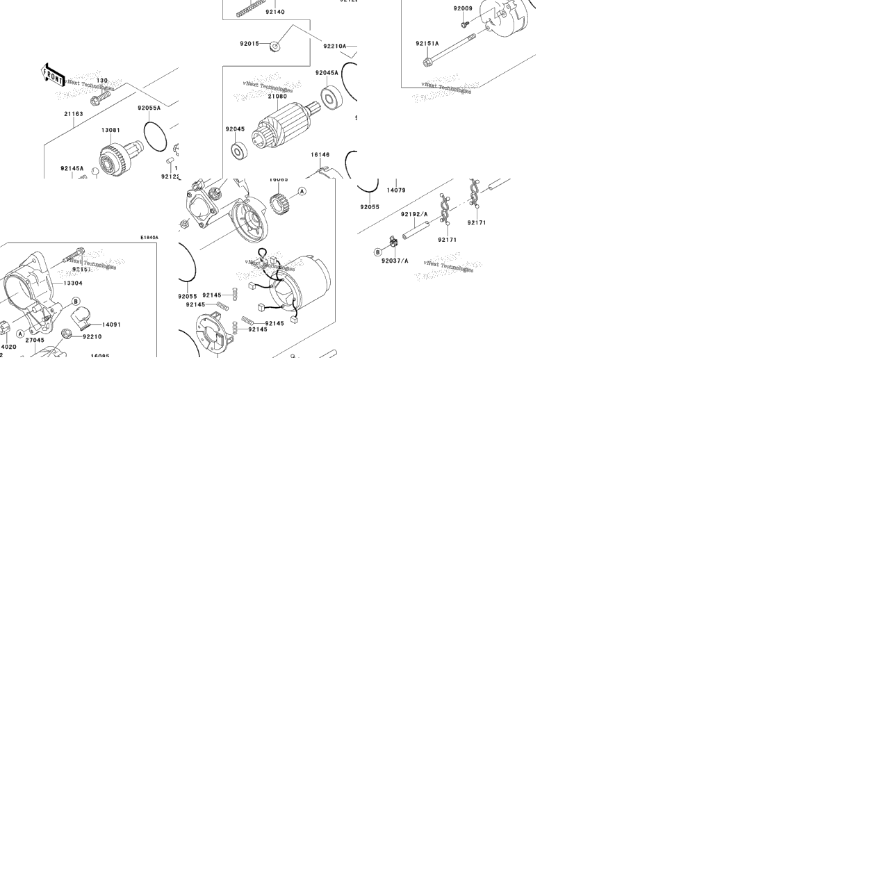 Starter Motor (Fd620de485833-)