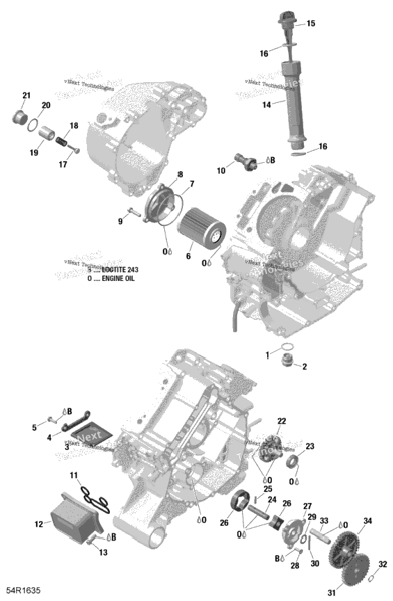 Engine Lubrication - Hd10