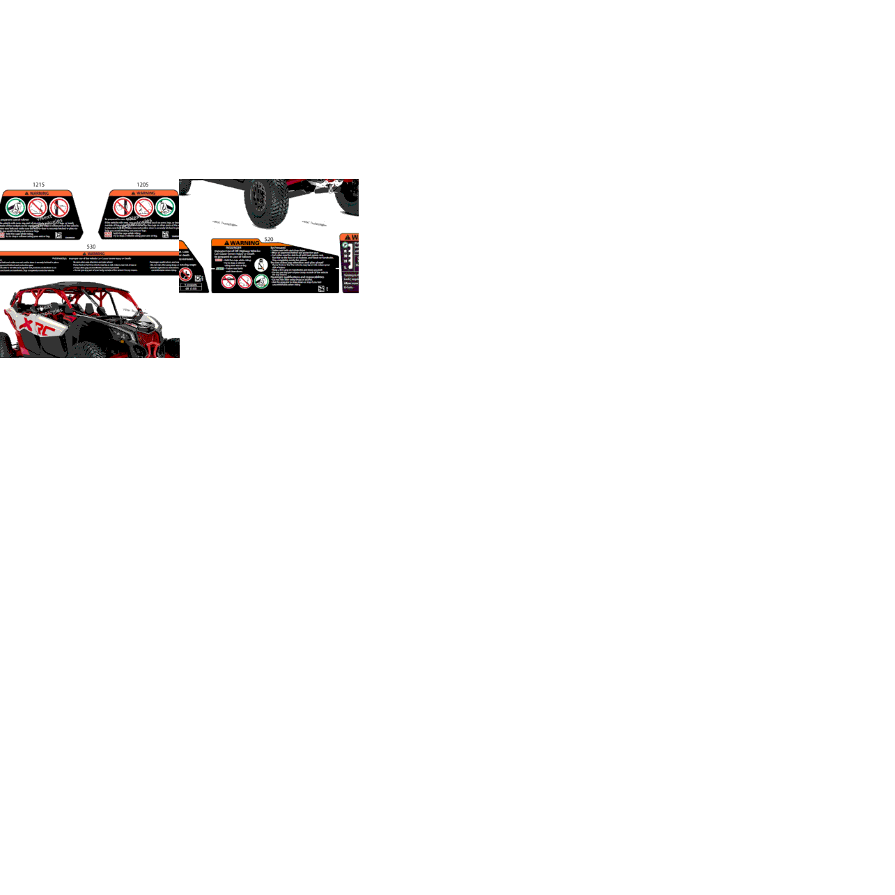 Body - Warning Decals