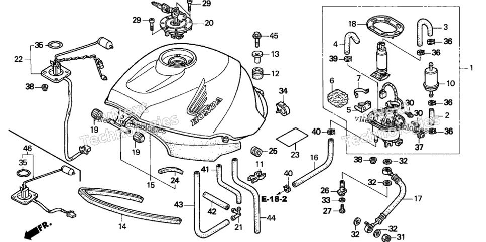 Fuel Tank 99-03