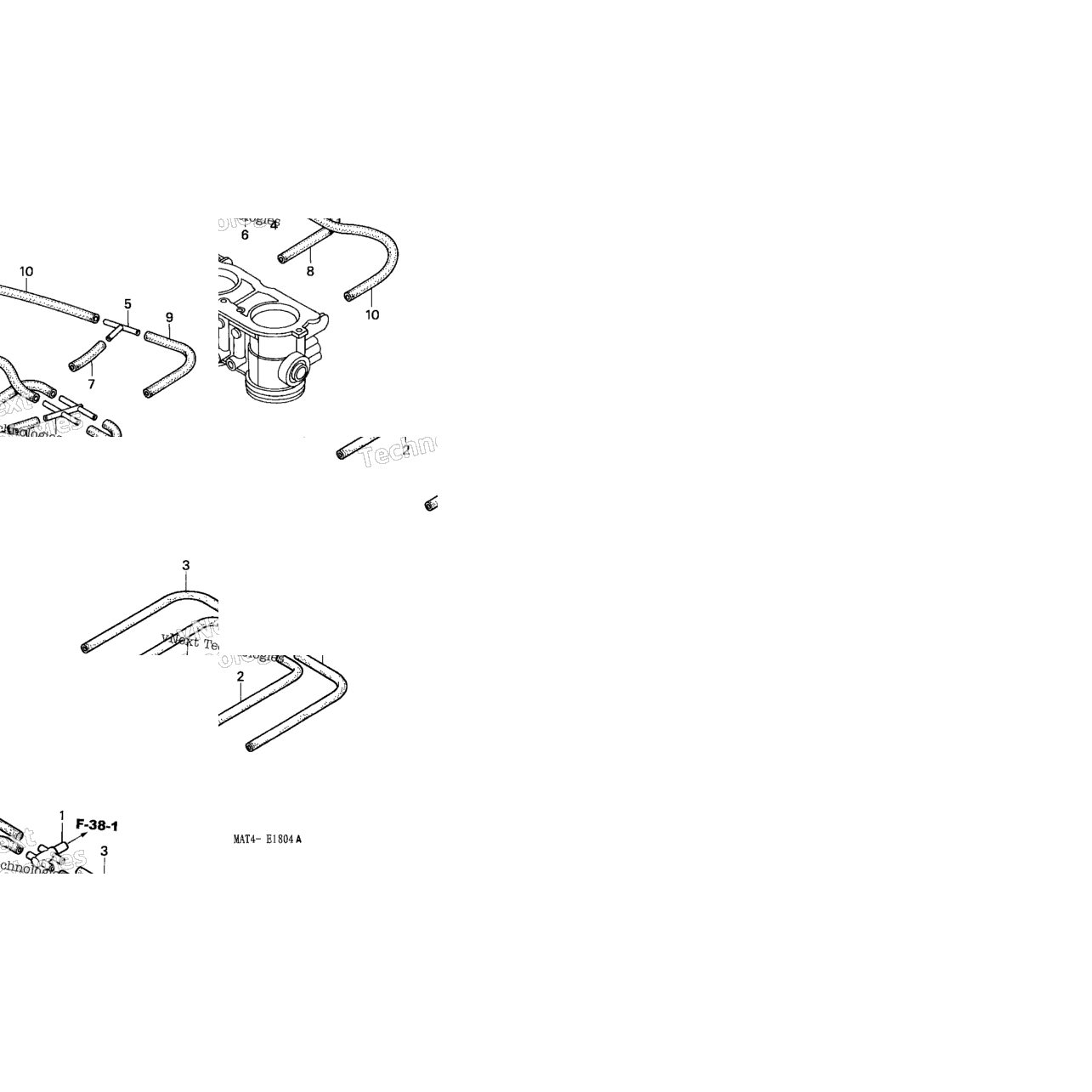 Throttle Body (Tubing) 01-03