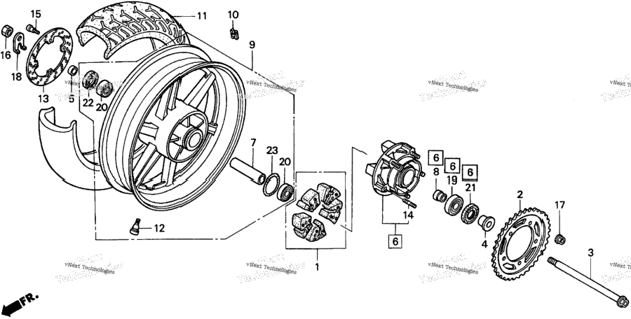 Rear Wheel
