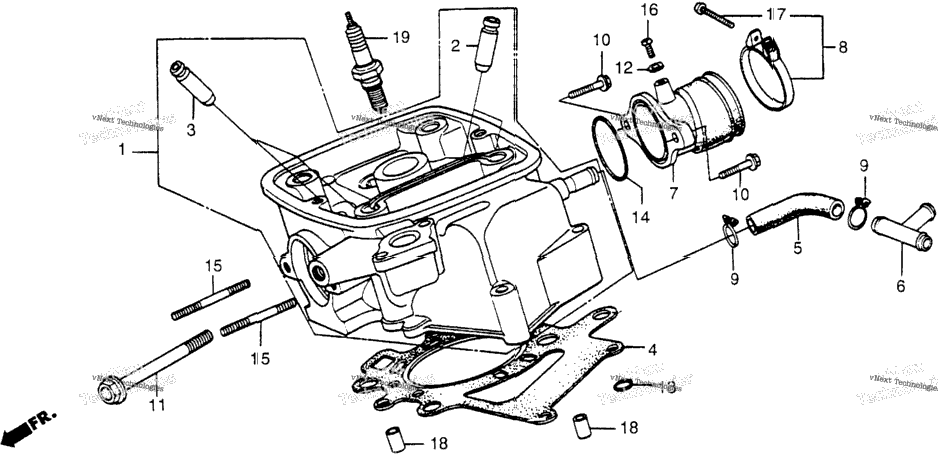 Right Cylinder Head