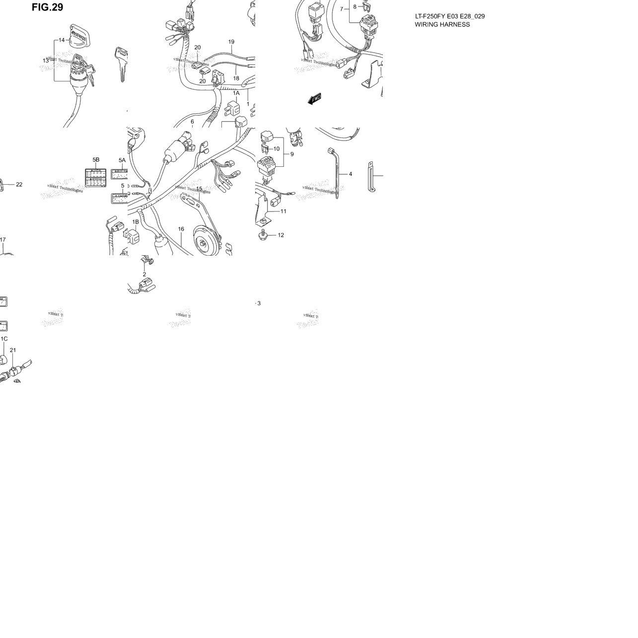 Wiring Harness (Model X/Y)