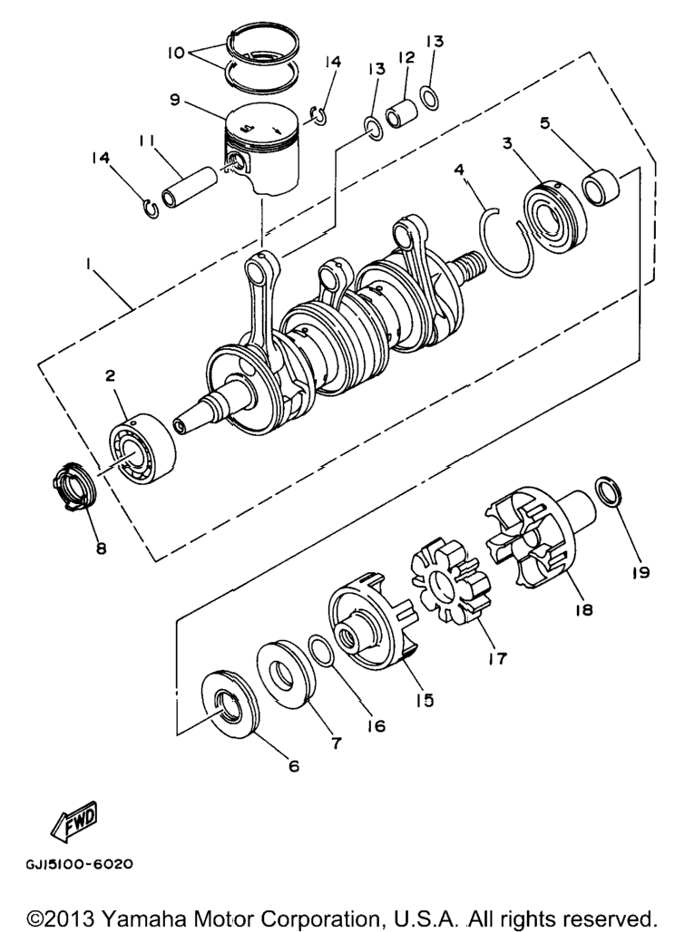 Crankshaft Piston