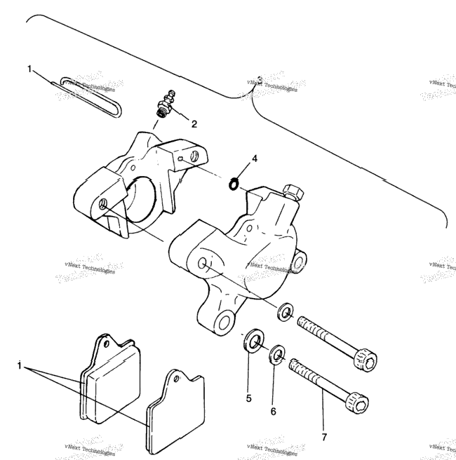 Middle Axle Brake 6X6 400L W968740 & 6X6 400L Norwegian