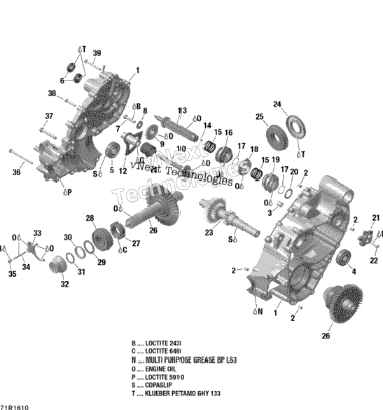 Gear Box Output Shaft - Gbps - Commander Max