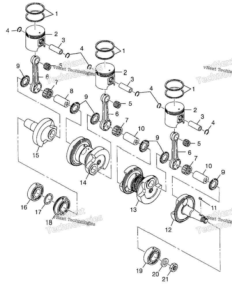Piston & Crankshaft