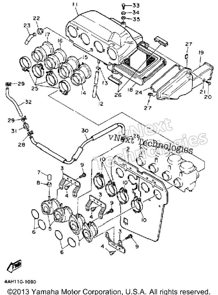 Air Filter Non California Model