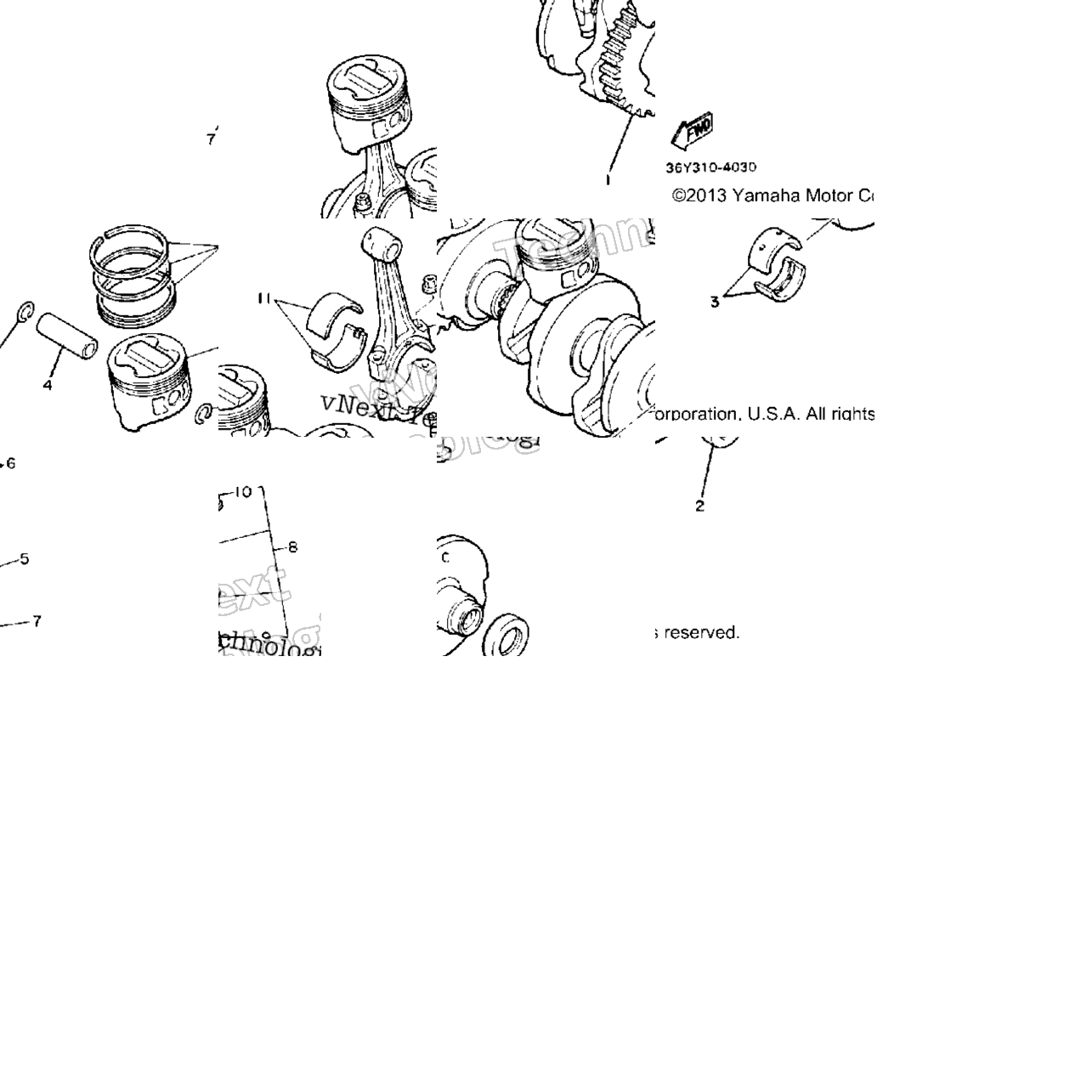 Crankshaft Piston