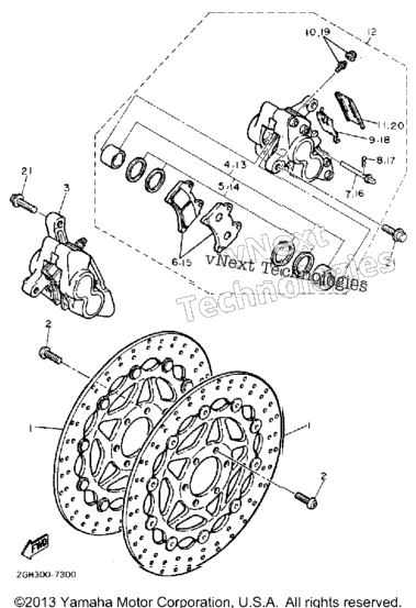 Front Brake Caliper