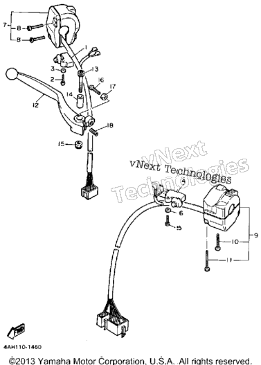 Handle Switch Lever
