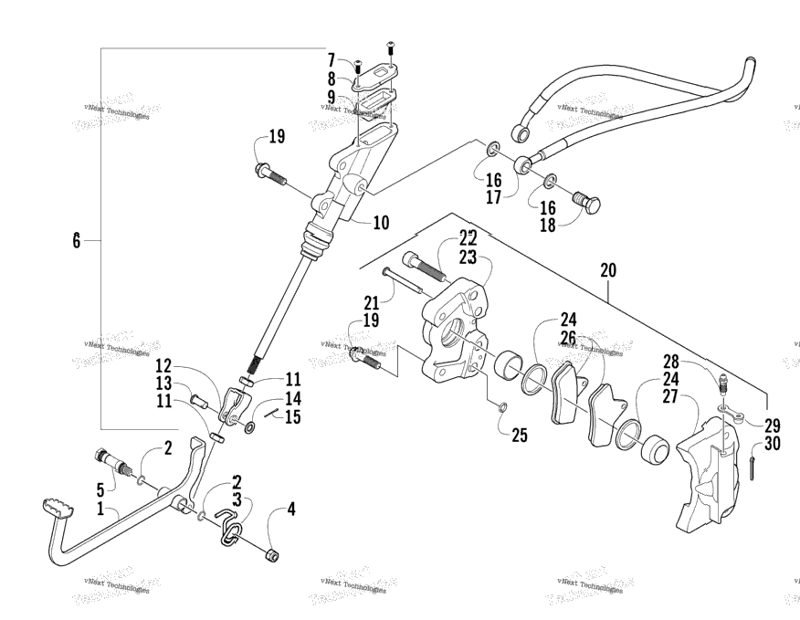 Auxiliary Brake Assembly
