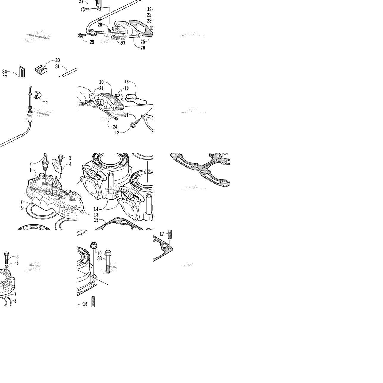 Cylinder And Head Assembly