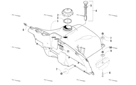 Gas Tank Assembly