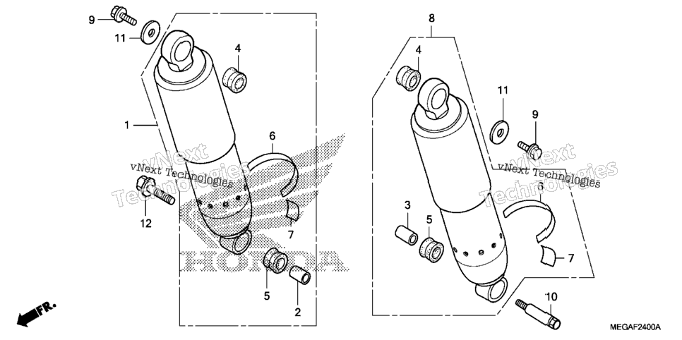 Rear Shock Absorber