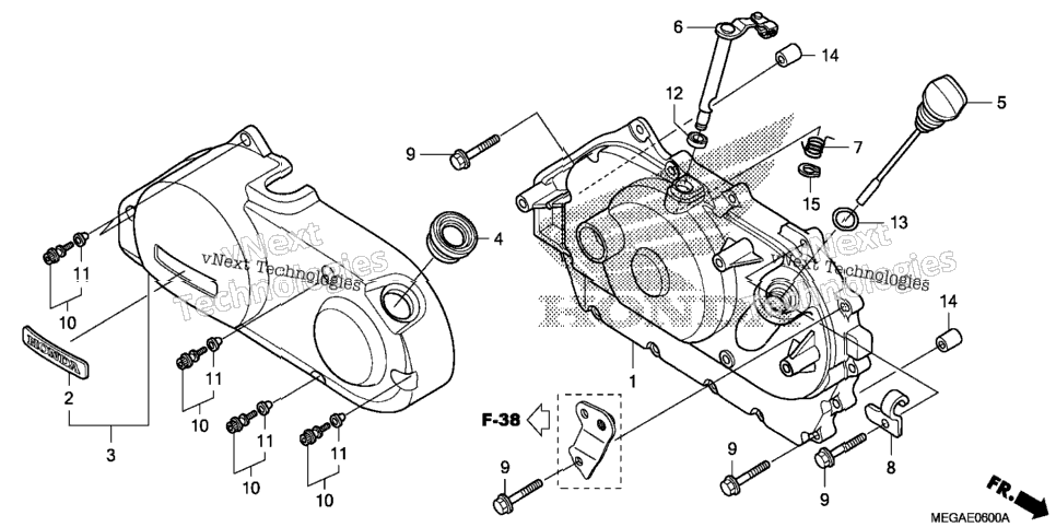 Right Crankcase Cover