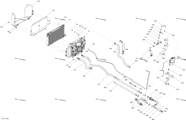 Cooling System - Without Heating System