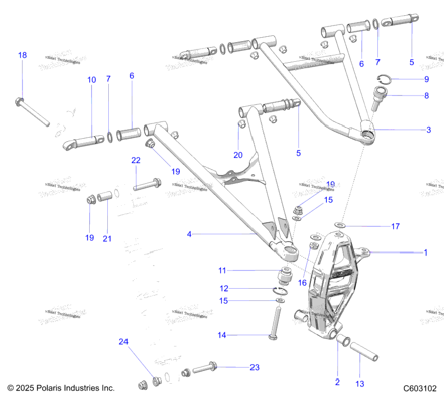 Suspension, Control Arms & Spindle