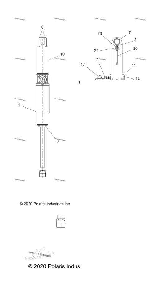 Suspension, Shock, Rear Track
