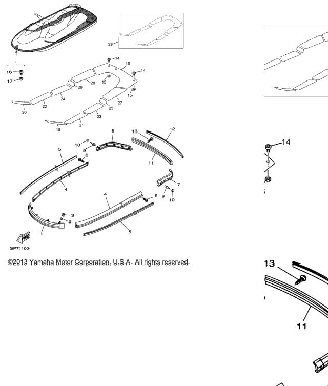 Gunwale Mat