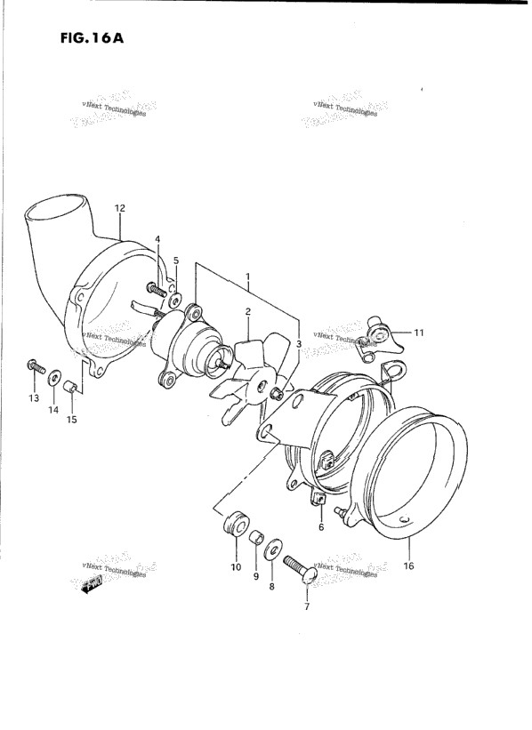 Cooling Fan (California Only)