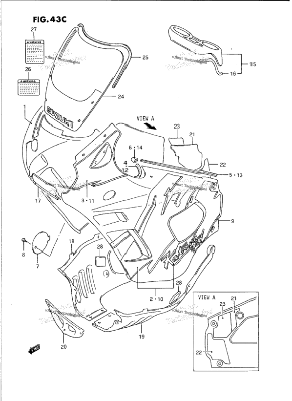 Cowling Body (Model N)