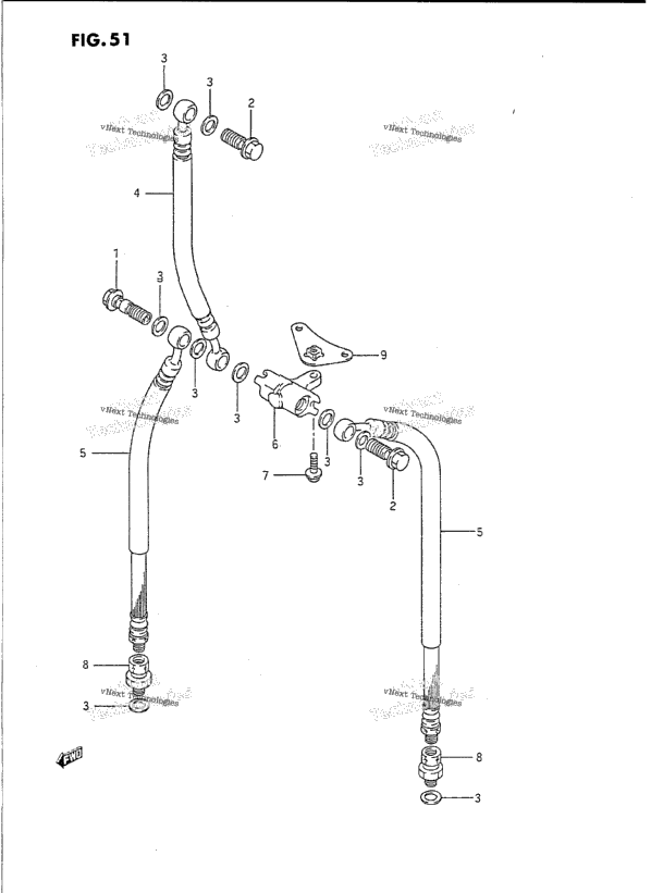 Front Brake Hose