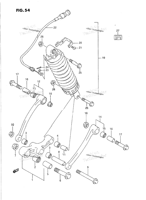Rear Cushion Lever