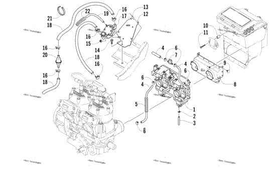 Carburetor And Fuel Pump Assembly