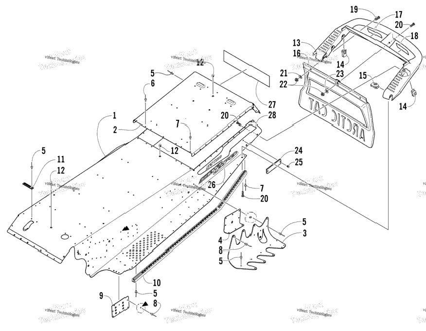 Tunnel And Rear Bumper