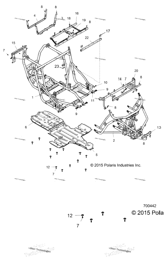 Chassis, Main Frame And Skid Plates