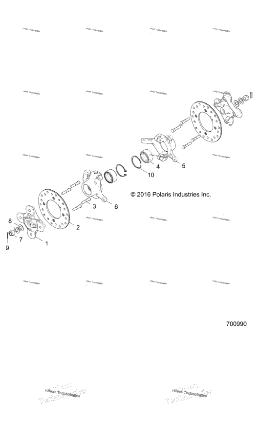 Suspension, Front Carrier And Hub