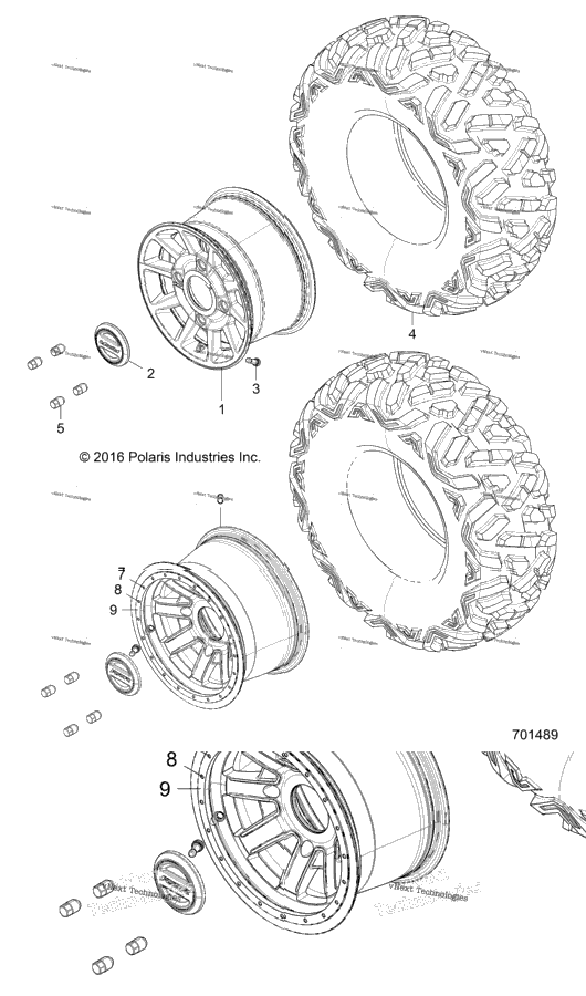 Wheels, Rear